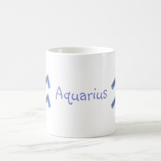 Tekenen van de Zodiac, Aquarius Koffiemok (Center)