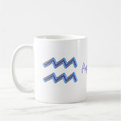 Tekenen van de Zodiac, Aquarius Koffiemok (Links)