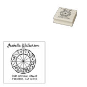 Tekenen van de Zodiac Horoscoop Astrologie Rubberstempel (Gestempeld)