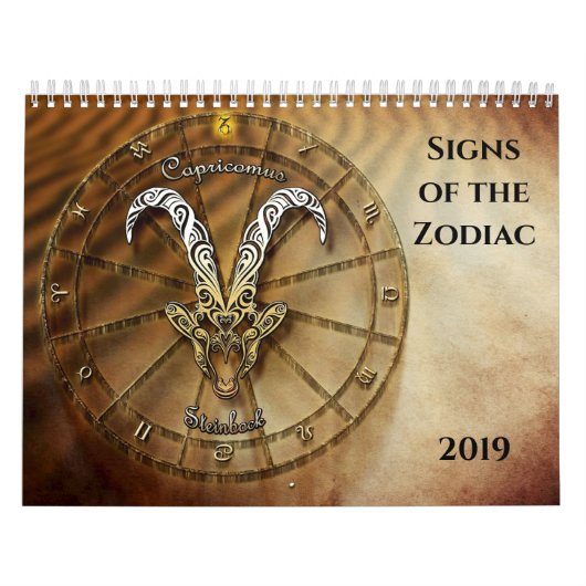 Tekenen van de Zodiac Kalender (Hoes)
