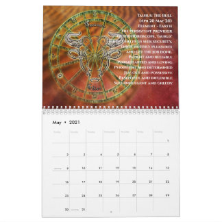 Tekenen van de Zodiac Kalender