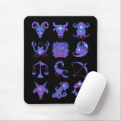 Tekenen van de Zodiac Mousepad Muismat (Met muis)