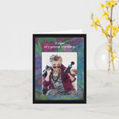 Tekenen van een echt vriendschap vouwd Wenskaart Kaart (Gele Bloem)