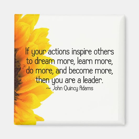 Tekenen van een echte leider magneet (Voorkant)