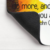 Tekenen van een echte leider muismat (Hoek)