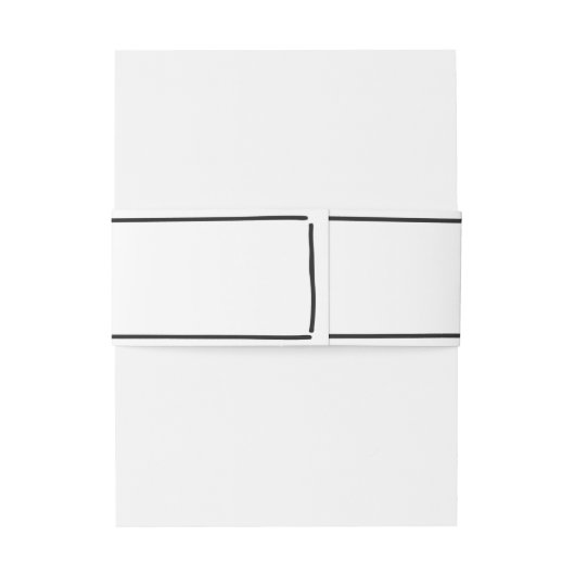 Tekenen van een Hearts bruiloft Uitnodigingen Wikkel (Achterkant Voorbeeld)