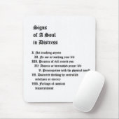 Tekenen van een soep in nood muismat (Met muis)