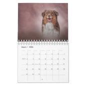 Tekenen van grappige honden kalender (Mar 2026)