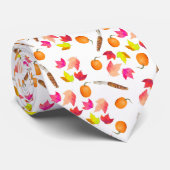 Tekenen van het herfstseizoen stropdas (Opgerold)