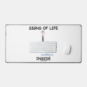 Tekenen van leven in EMT Medical Heartbeat Humor Bureaumat (Keyboard & Muis)