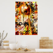 Tekenen van leven poster (Keuken)