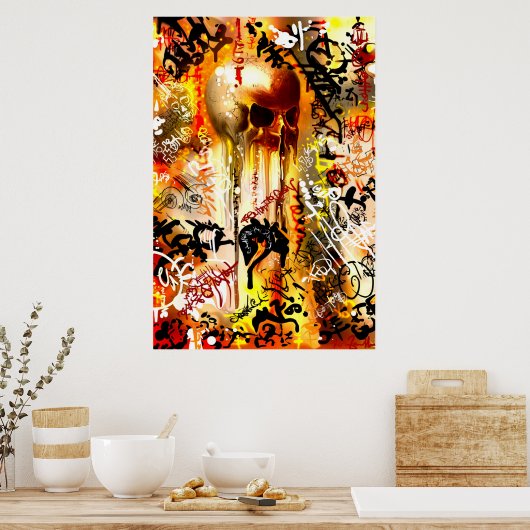 Tekenen van leven poster (Keuken)