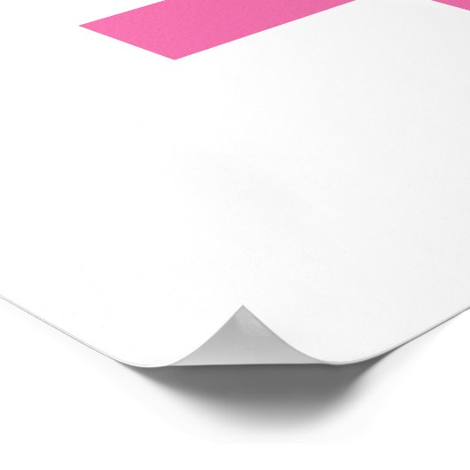 Tekenen van man en vrouw poster (Hoek)