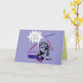 Tekenen van menopauze kaart (Gele Bloem)