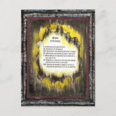 Tekenen van moed briefkaart (Voorkant)