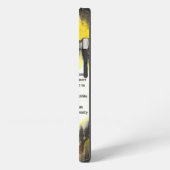 Tekenen van moed iPhone hoesje (Linkerkant)