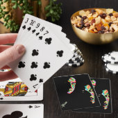 Tekenen van Mulder en Scully Synesthesie Pokerkaarten (Insitu)