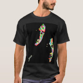 Tekenen van Mulder en Scully Synesthesie T-shirt (Voorkant)