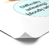 Tekenen van Poster bij kanker (Hoek)