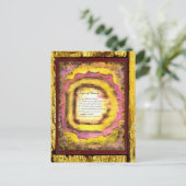 Tekenen van schoonheid briefkaart (Staand voorkant)