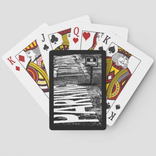 tekenen van voorbehoud pokerkaarten (Achterkant)