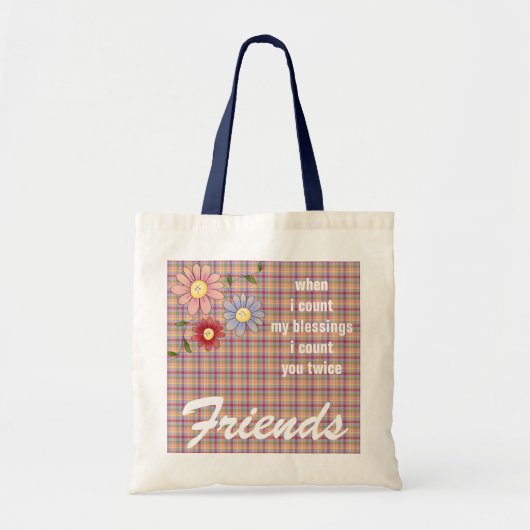 Tekenen van voorjaarsvriendschap Gift Tote Bag (Voorkant)