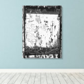 Tekenen van zwakte canvas afdruk (Insitu (Houten vloer))