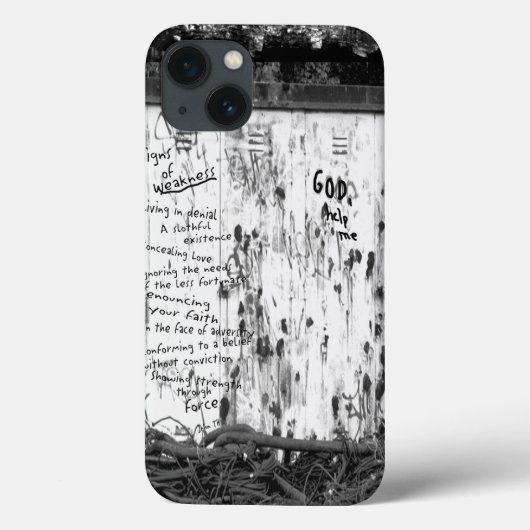 Tekenen van zwakte Case-Mate iPhone case (Achterkant)