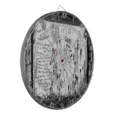 Tekenen van zwakte dartbord (Voorkant Links)