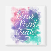 Tekenen, verven, Creëer Magneet (Voorkant)