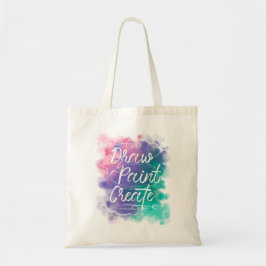 Tekenen, verven, Creëer Tote Bag