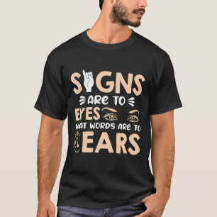 Tekenen zijn mijn woorden voor mijn ogen American T-shirt
