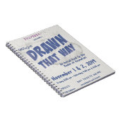 Tekenen zo Veelzijdig Show Poster Notitieboek (Rechterzijde)