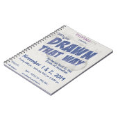 Tekenen zo Veelzijdig Show Poster Notitieboek (Linkerzijde)