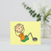 Tekenfiguur T-shirts met T-shirts en cadeautjes Briefkaart (Staand voorkant)