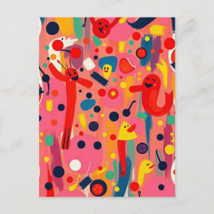 tekenfilm briefkaart