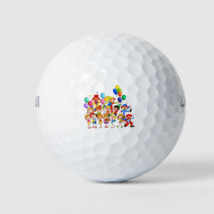 tekenfilm golfballen