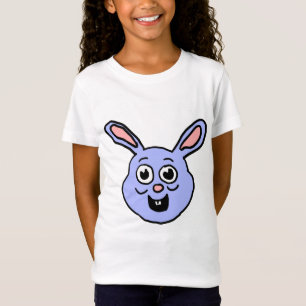 Tekenfilm Konijnenhoofd T-shirt