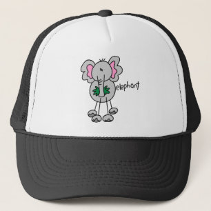 Tekenfilm Olifant T-shirts en Cadeaus Trucker Pet