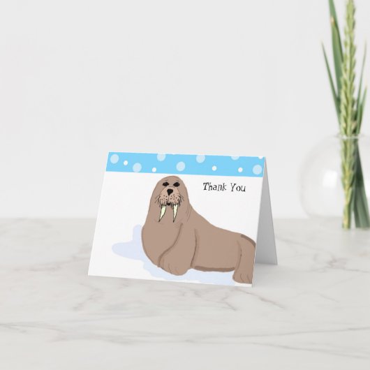 Tekenfilm Walrus Bedankt (Voorkant)