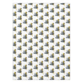 Tekenfilmillustratie vorkheftruck tafelkleed (Voorkant)