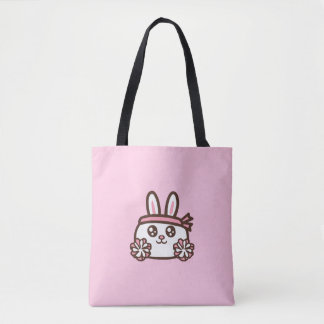 Tekenfilmkonijn tote bag