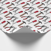 Tekengereedschappen voor cartoon cadeaupapier (Hoek)