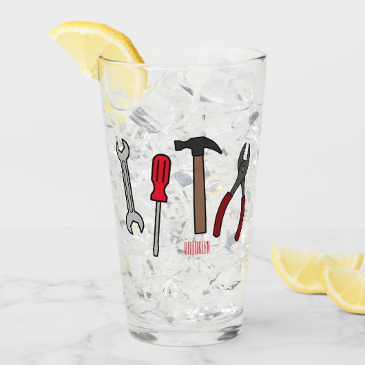 Tekengereedschappen voor cartoon glas (Voorkant ijs)