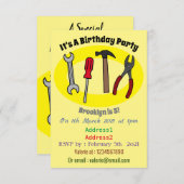 Tekengereedschappen voor cartoon kaart (Voorkant / Achterkant)