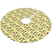 Tekengereedschappen voor cartoon kerstboom rok (Gekanteld)