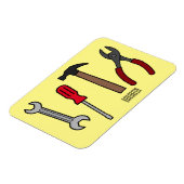 Tekengereedschappen voor cartoon magneet (Linkerzijde)