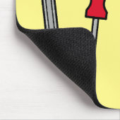 Tekengereedschappen voor cartoon muismat (Hoek)