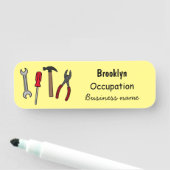 Tekengereedschappen voor cartoon naamplaatje (In situ)