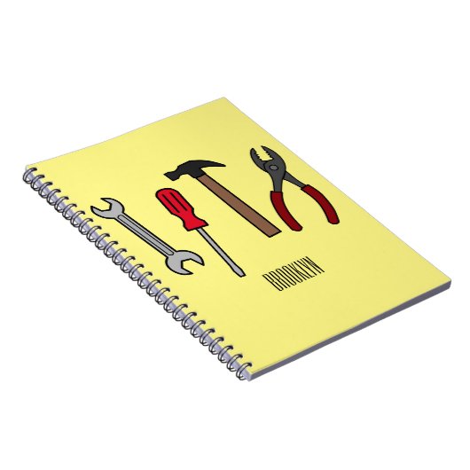 Tekengereedschappen voor cartoon notitieboek (Rechterzijde)